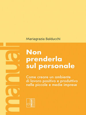cover image of Non prenderla sul personale